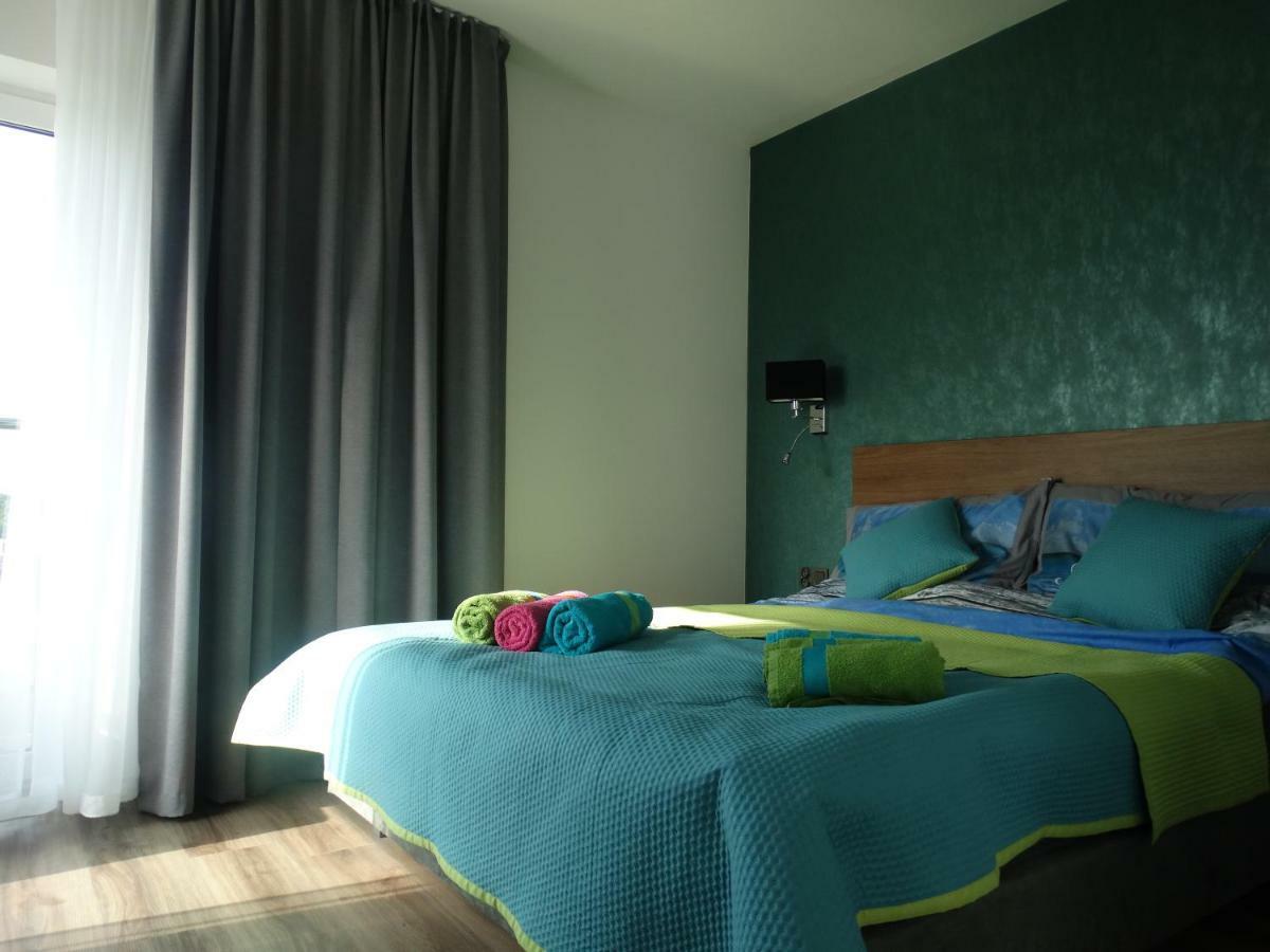 Apartment Z Widokiem Na Morze - Turkusowy